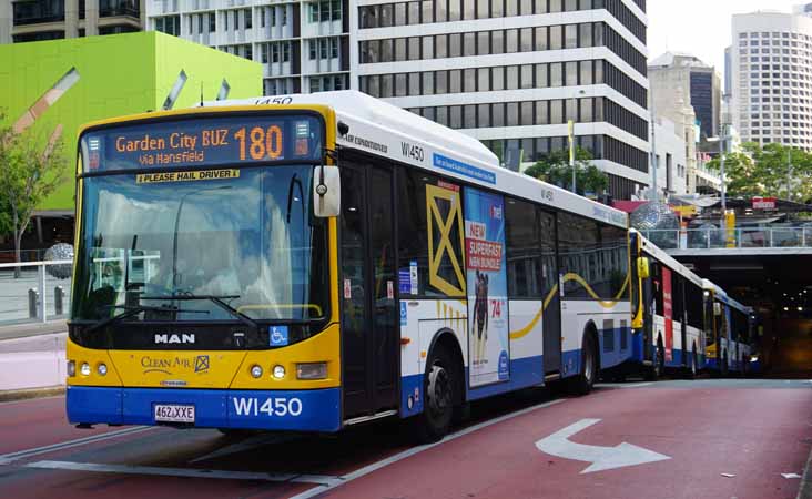 Brisbane Transport MAN 18.310 Volgren CR228L W1450